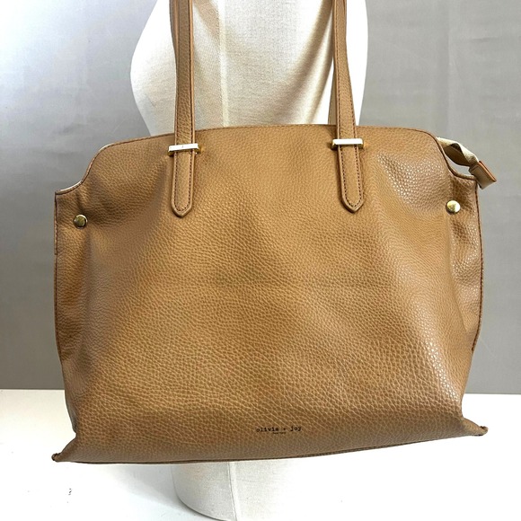 Olivia + Joy Handbags - Olivia +‎ Joy Tote Bag Purse Work Travel Shoulder Bag Faux Leather